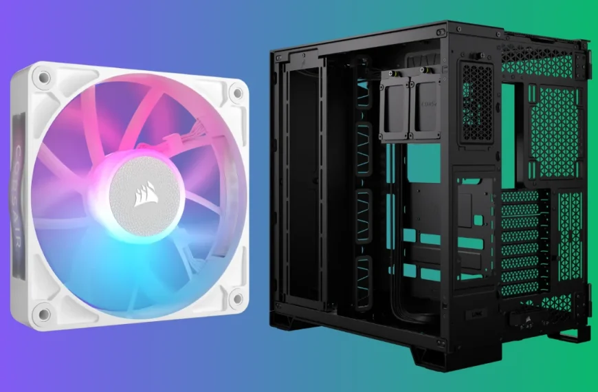 CORSAIR Launched New RX Fans and Dual-Chamber Cases