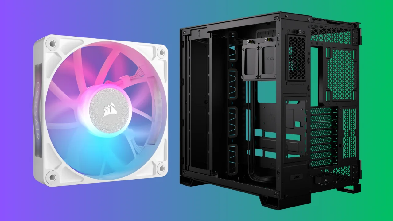 CORSAIR Launched New RX Fans and Dual-Chamber Cases