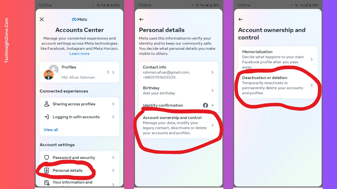 Access Account Ownership and Control