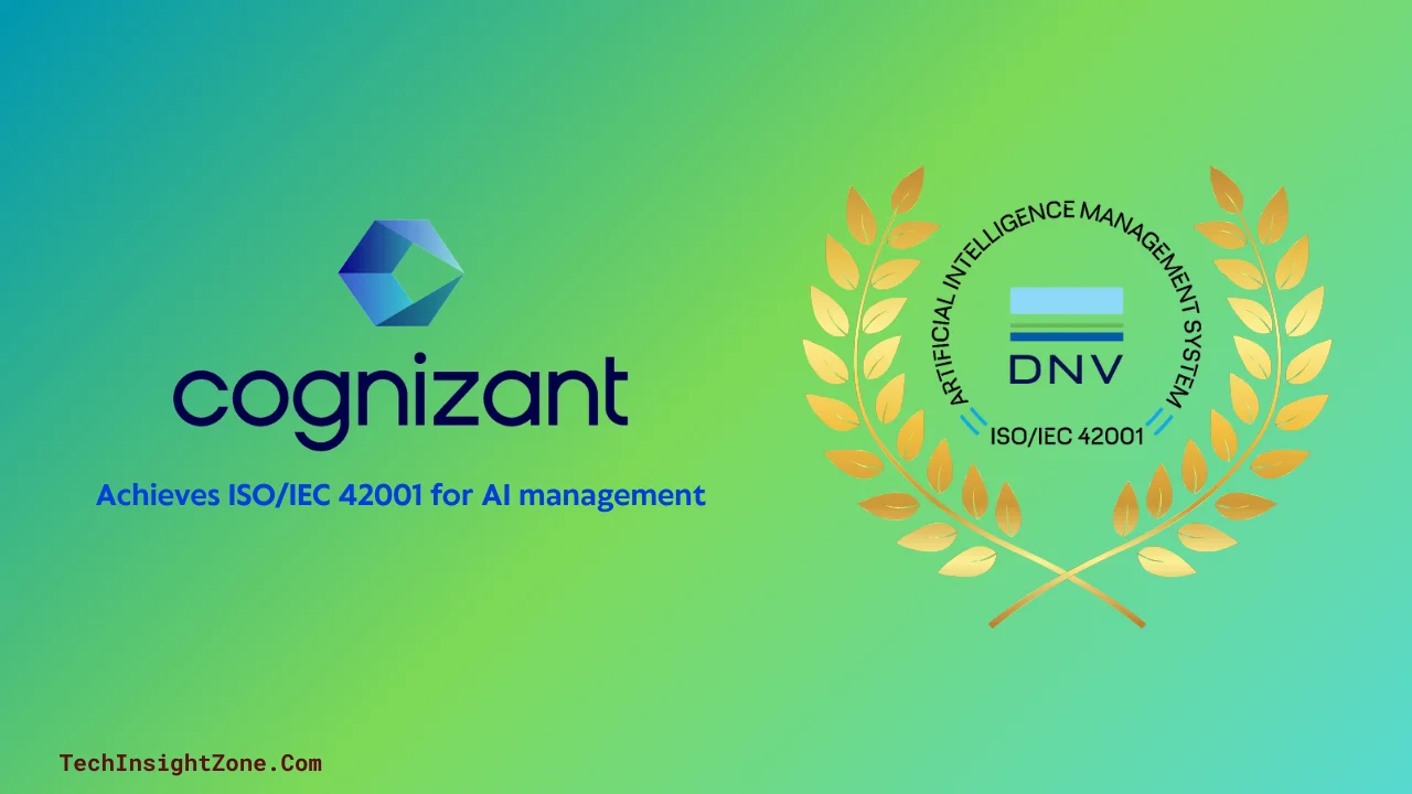 Cognizant Earns ISO 42001 Certification
