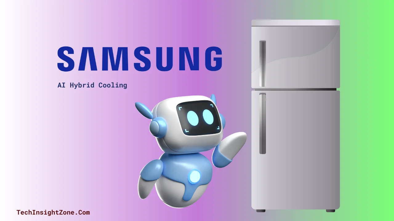 Samsung's AI Hybrid Cooling Refrigerators