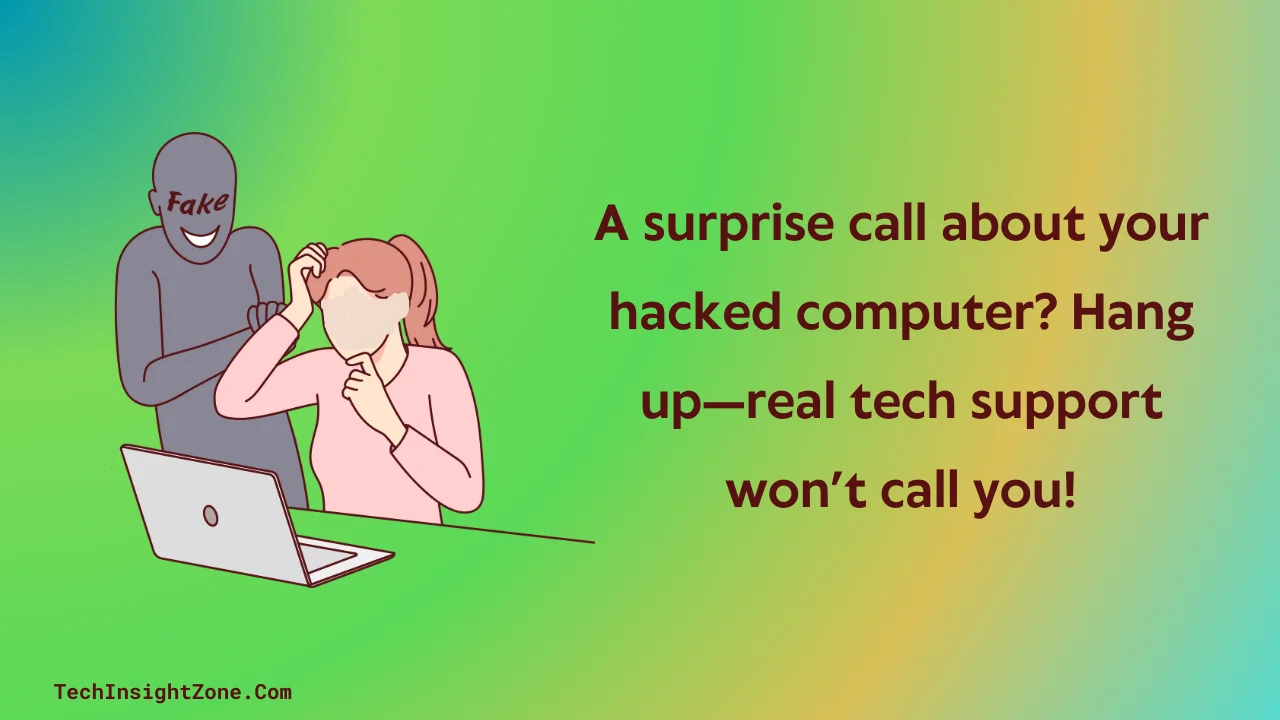 Fake Tech Call Alert