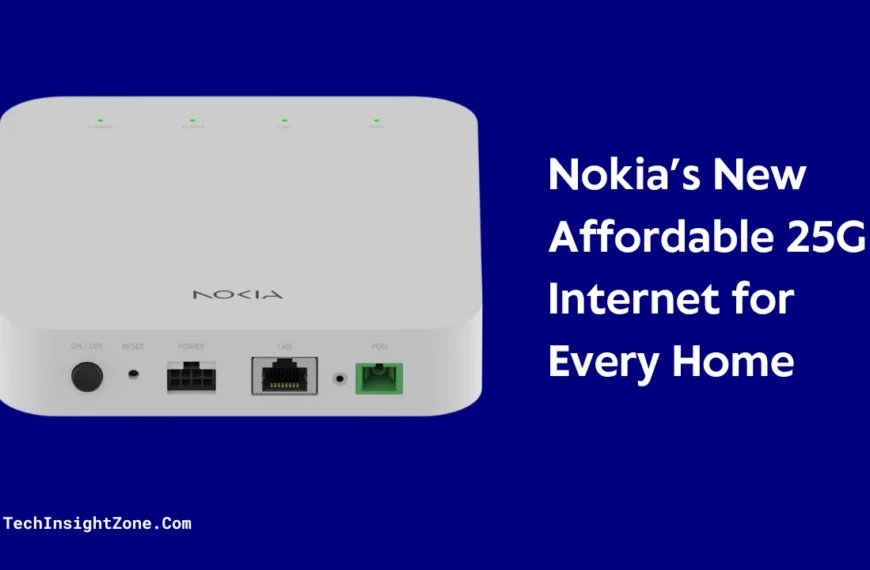 Nokia Unveils 25G PON Modems